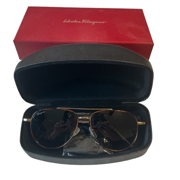 Salvatore Ferragamo Aviator Sunglasses SF226S main image 7